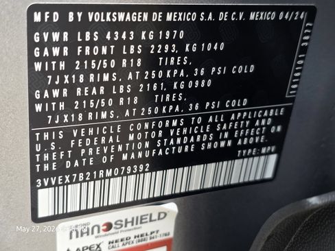 Used 2024 Volkswagen Taos SE FWD image 33