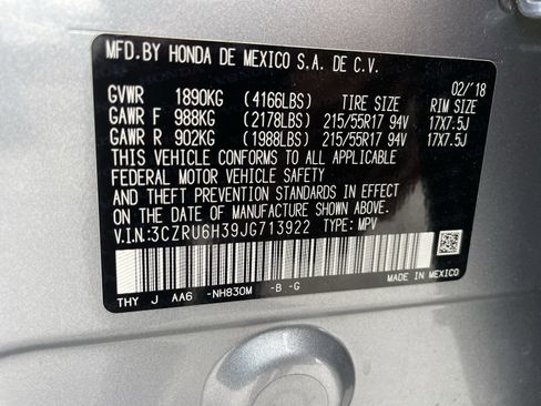 Used 2018 Honda HR-V LX image 24