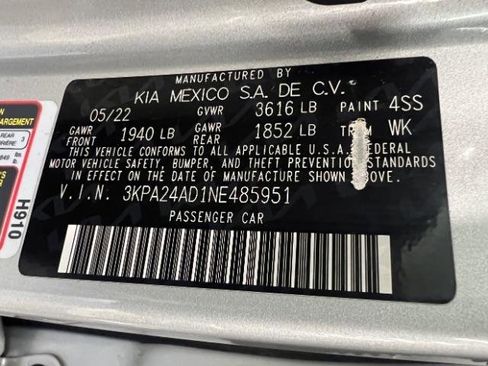 Used 2022 Kia Rio LX FWD image 40