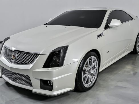 Used 2012 Cadillac CTS V w/ Wood Trim Package RWD image 4