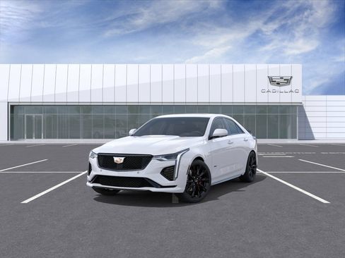New 2026 Cadillac CT4 V w/ LPO, ONYX Package RWD image 8