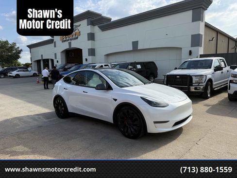 Used 2021 Tesla Model Y Performance AWD/4WD image 1