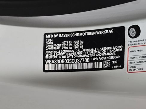 Certified 2025 BMW 430i Convertible w/ M Sport Package RWD image 32
