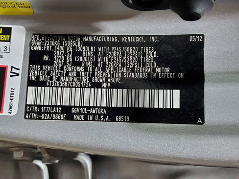 Used 2012 Toyota Venza Limited image 40