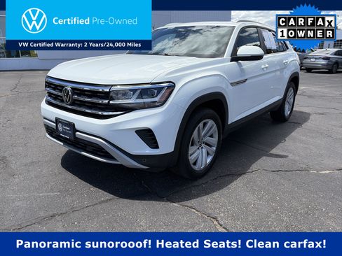 Certified 2023 Volkswagen Atlas Cross Sport SE AWD/4WD image 1