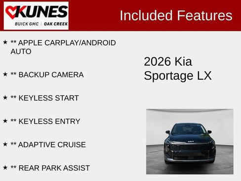 Used 2026 Kia Sportage LX FWD image 2