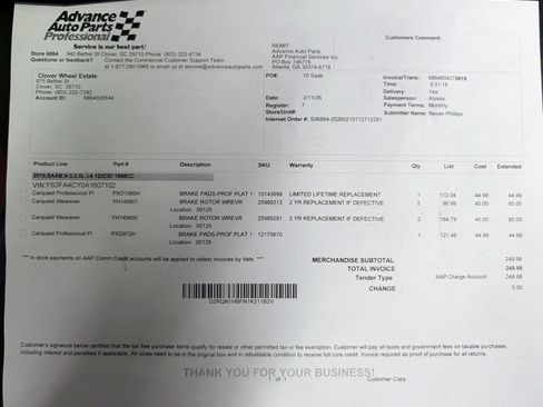 Used 2010 Saab 9-3 2.0T image 40