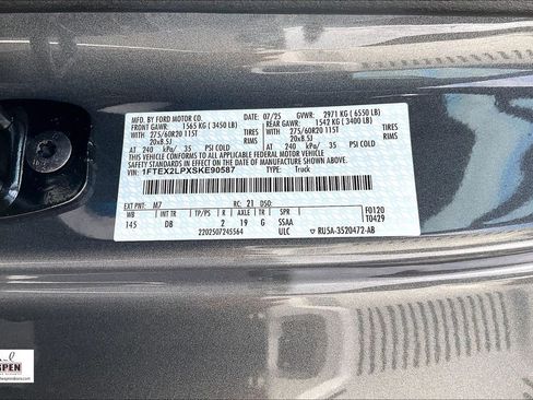 New 2025 Ford F150 STX w/ Equipment Group 200A image 13