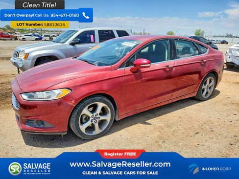 Used 2016 Ford Fusion SE FWD image 1