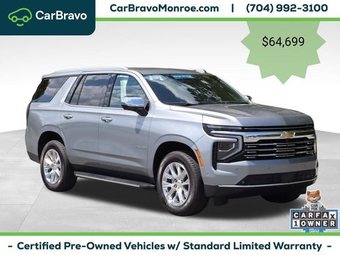 Certified 2025 Chevrolet Tahoe Premier AWD/4WD image 8