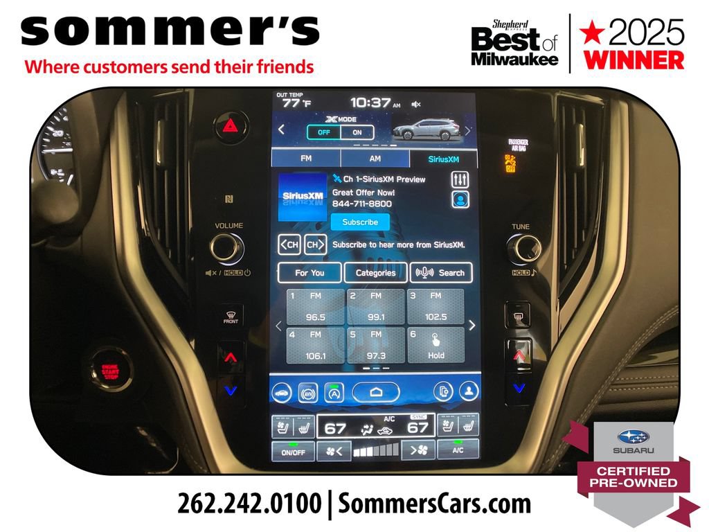 Used 2025 Subaru Outback Touring XT AWD/4WD image 16