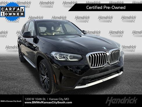 Certified 2022 BMW X3 xDrive30i w/ Premium Package w/ZPA image 1