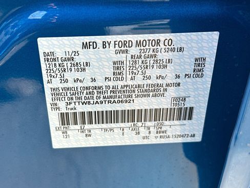 New 2026 Ford Maverick XLT w/ Black Appearance Package image 27