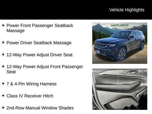 New 2025 Jeep Grand Cherokee Overland w/ Luxury Tech Group IV image 15