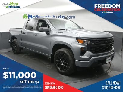 New 2026 Chevrolet Silverado 1500 Custom w/ LPO, Dark Essentials Package
