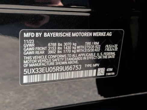 Used 2024 BMW X5 M60i w/ Climate Comfort Package AWD/4WD image 44