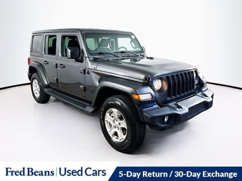 Used 2022 Jeep Wrangler Unlimited Sport AWD/4WD image 1
