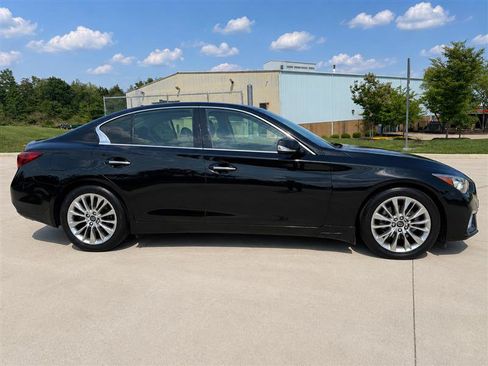 Used 2021 INFINITI Q50 Luxe w/ Cargo Package AWD/4WD image 6