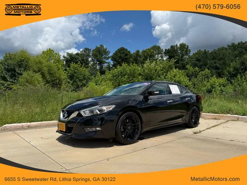 Used 2017 Nissan Maxima SR w/ Midnight Edition image 1