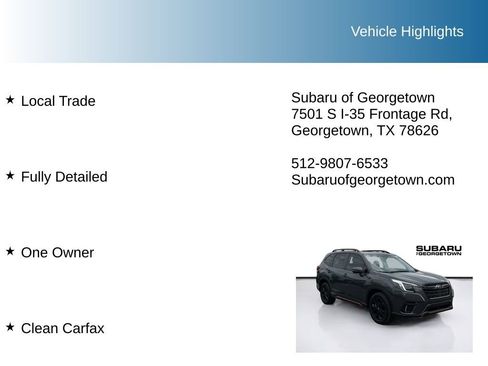 Used 2024 Subaru Forester Sport image 9