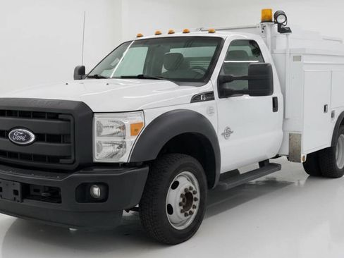Used 2012 Ford F550 4x4 Regular Cab Super Duty w/ Payload Upgrade Pkg image 1