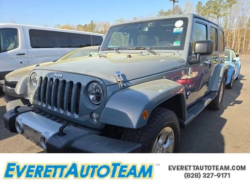 Used 2015 Jeep Wrangler Unlimited Sahara w/ Dual Top Group image 1
