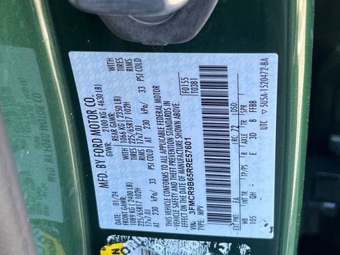 Used 2024 Ford Bronco Sport Big Bend w/ Convenience Package image 27