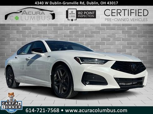 Certified 2025 Acura TLX SH-AWD w/ A-SPEC Pkg image 1