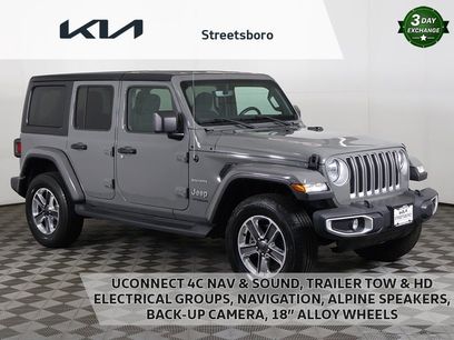 Used 2021 Jeep Wrangler Unlimited Sahara w/ Uconnect 4C Nav & Sound Group