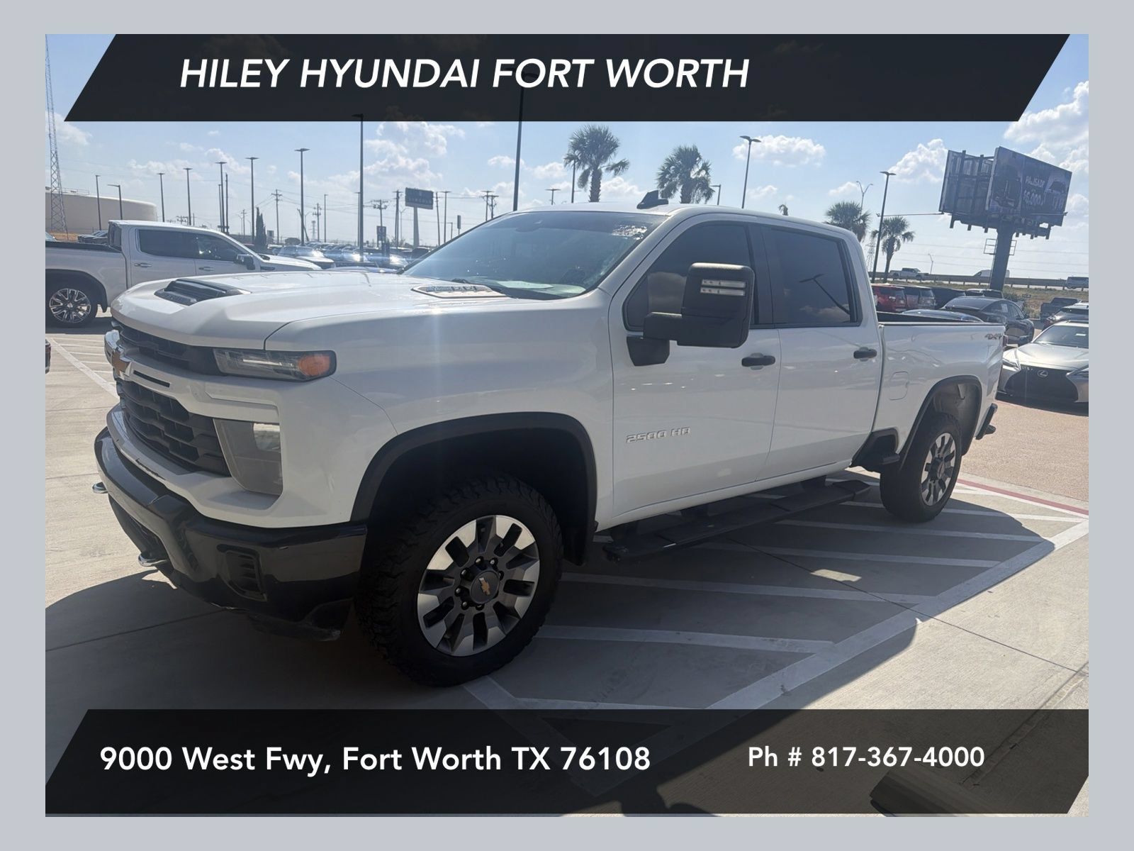 Used 2024 Chevrolet Silverado 2500 Custom w/ Custom Value Package AWD/4WD 360° Tour