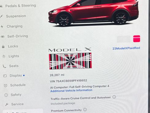 Used 2023 Tesla Model X Plaid AWD/4WD image 10