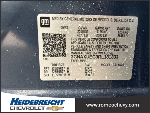 Certified 2024 Chevrolet Equinox LT image 8