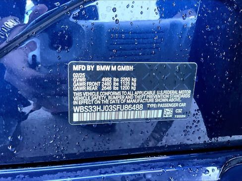 Used 2025 BMW M3 Competition w/ Executive Package image 36