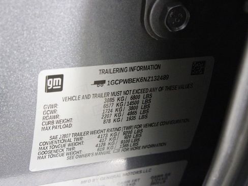 Used 2022 Chevrolet Silverado 1500 Custom w/ Safety Confidence Package image 19