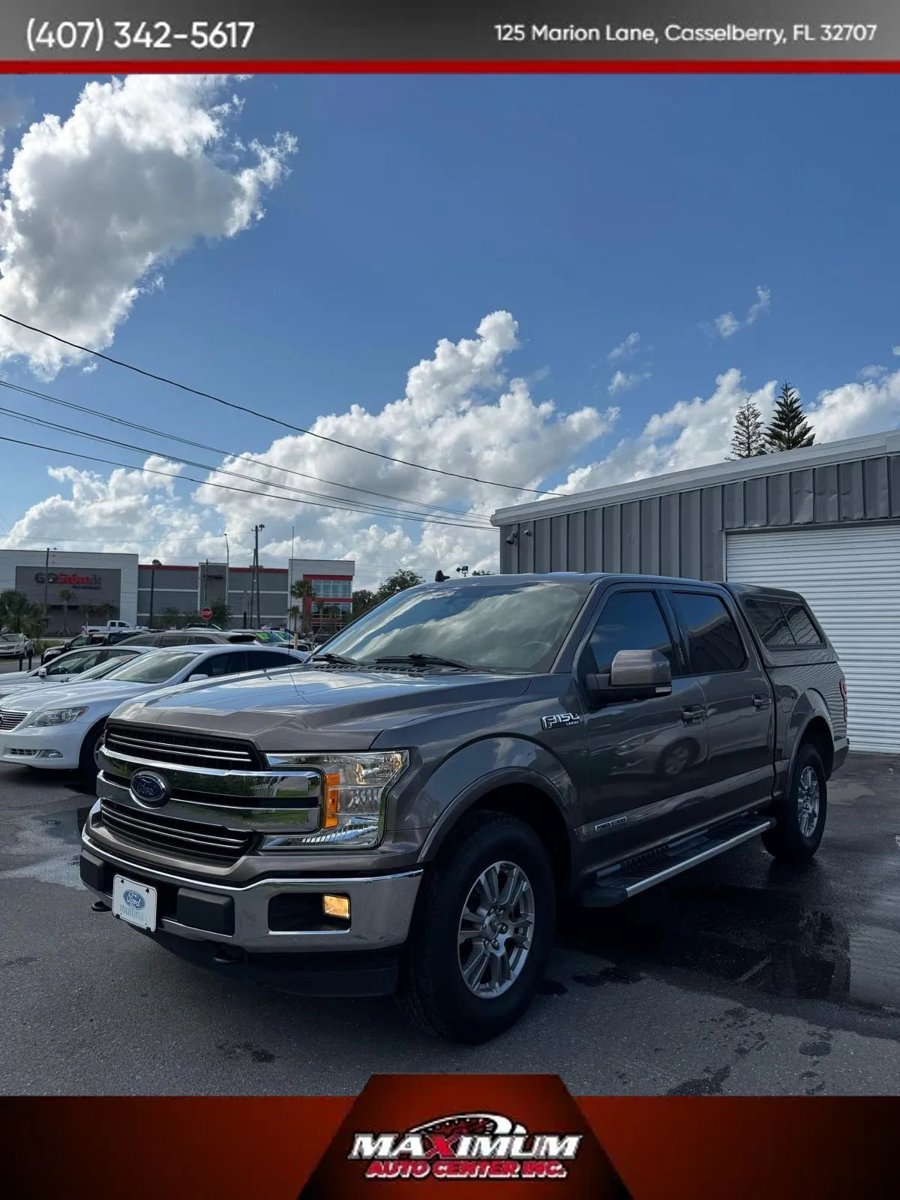 Used 2019 Ford F150 Lariat AWD/4WD image 2