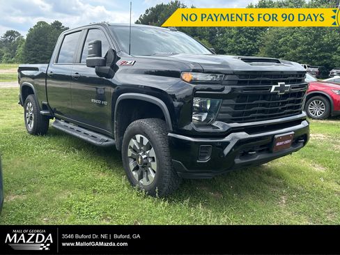 Used 2024 Chevrolet Silverado 2500 Custom w/ Custom Value Package AWD/4WD image 1