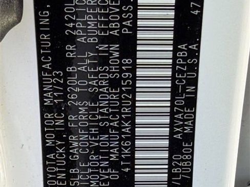 Certified 2024 Toyota Camry XSE image 36