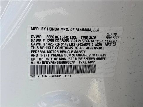 Used 2019 Honda Pilot EX-L image 27