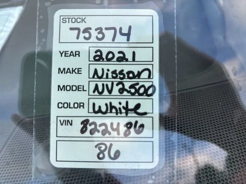 Used 2021 Nissan NV 2500 SV RWD image 31