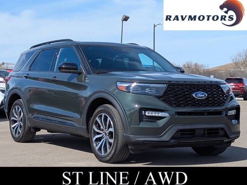 Used 2023 Ford Explorer ST-Line w/ Class IV Trailer Tow Package image 1