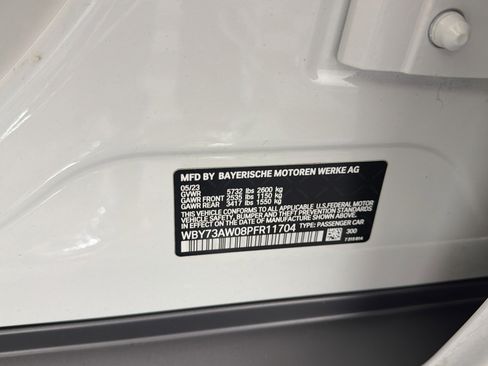 Used 2023 BMW i4 eDrive40 w/ Parking Assistance Package RWD image 12