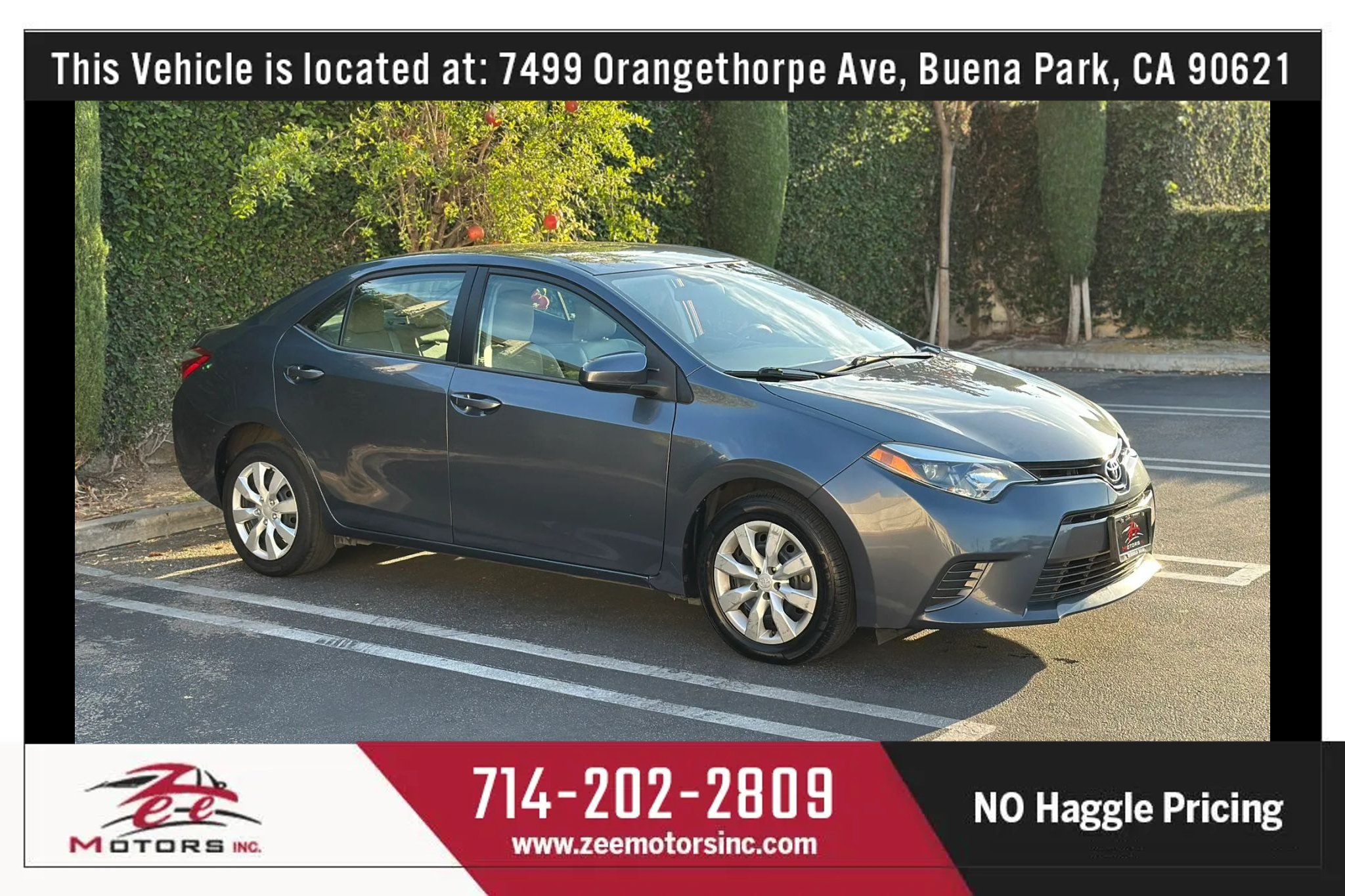 Used 2015 Toyota Corolla LE FWD image 4