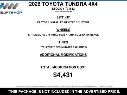 Used 2026 Toyota Tundra Limited image 2