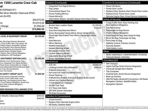 Used 2023 RAM 1500 Laramie AWD/4WD image 6