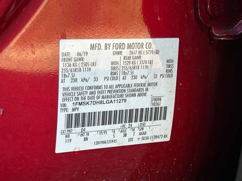 Certified 2020 Ford Explorer XLT image 61