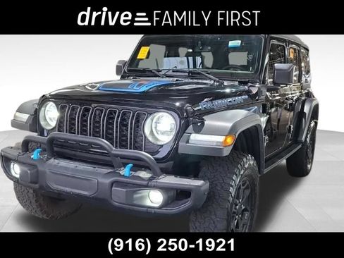 Used 2023 Jeep Wrangler Unlimited Rubicon 4xe AWD/4WD image 1