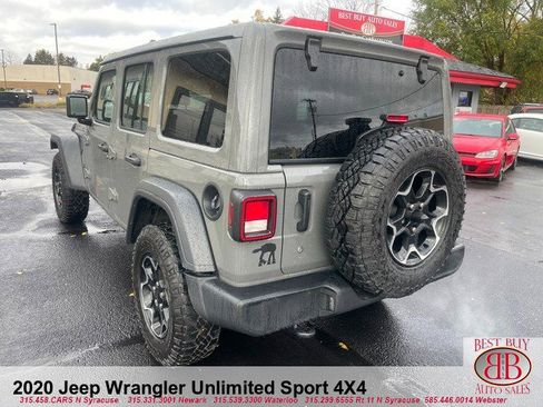 Used 2020 Jeep Wrangler Unlimited Sport AWD/4WD image 5
