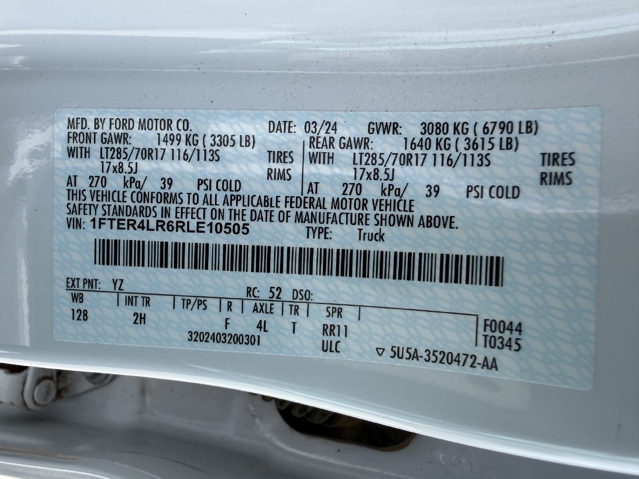 Used 2024 Ford Ranger Raptor AWD/4WD image 28