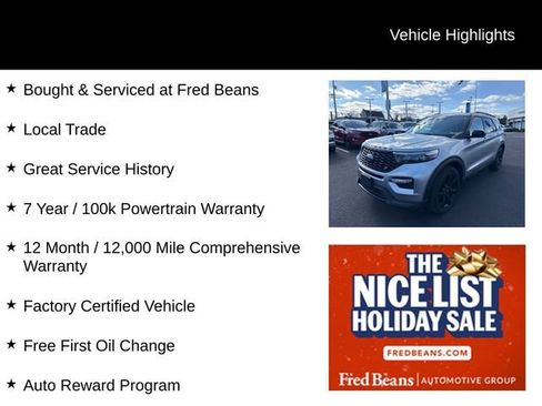 Certified 2023 Ford Explorer ST w/ Equipment Group 401A image 3