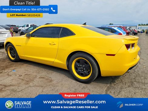 Used 2012 Chevrolet Camaro LS RWD image 3